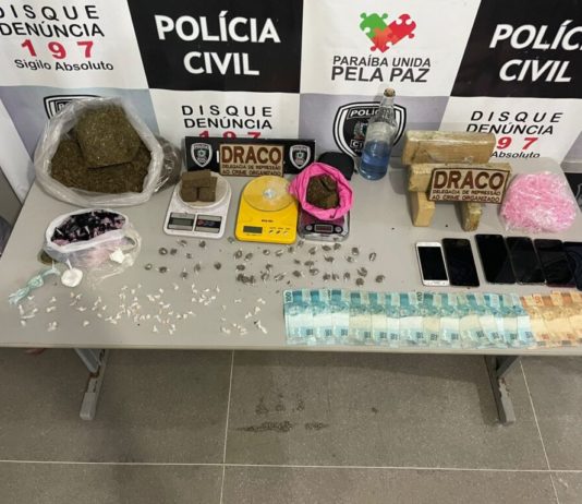 Polícia Civil prende em Campina Grande/PB irmão de assaltante de banco resgatado do presídio PB-1