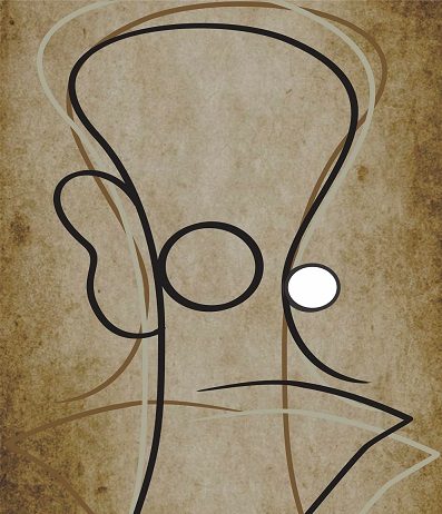 CARTUNISTA FRED OZANAN NA EXPOSIÇÃO COMEMORATIVA AOS 100 ANOS DA SEMANA DE ARTE MODERNA DE SÃO PAULO