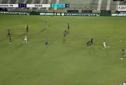 Goiás empata com o Sousa e vai pegar o Criciúma na 2ª fase da Copa do Brasil