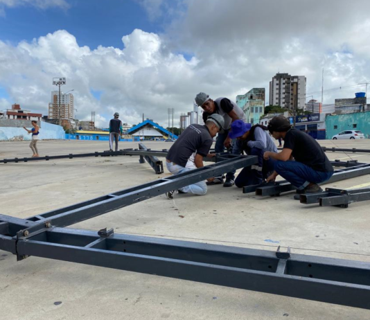 MAIOR SÃO JOÃO DO MUNDO: Montagem do Parque do Povo começa para primeira festa presencial após 2 anos