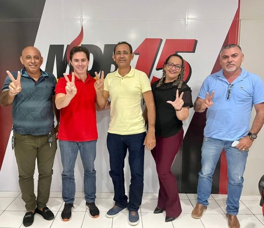 Pré-candidato a governador, Veneziano recebe apoio do ex-deputado Zé Paulo, do seu filho e de três vereadores de Santa Rita