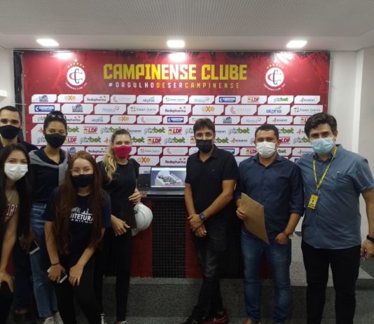 UNINASSAU apresenta projeto de reforma no CT do Campinense Clube