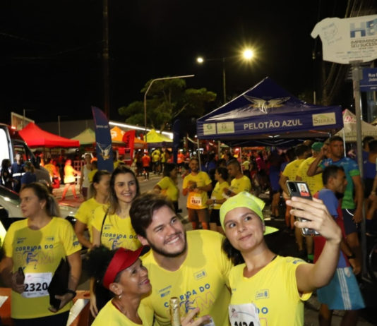Bruno prestigia a 4ª. edição da Corrida do Bem e revela alegria pela solidariedade da população ao projeto da FAP de implantar a ala de oncologia infantil