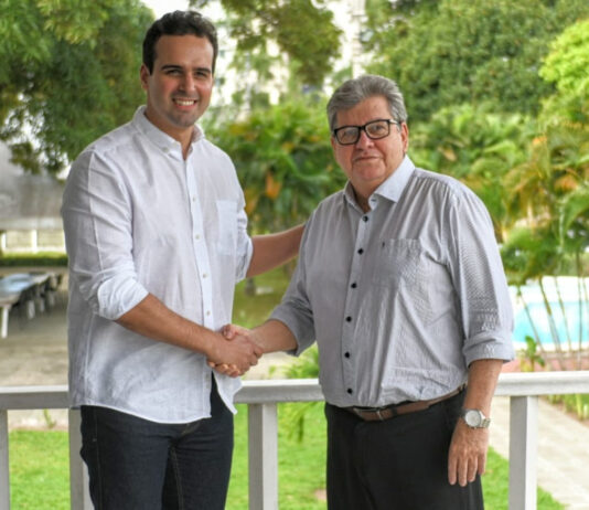 João Azevêdo oficializa nome de Lucas Ribeiro na vice de sua chapa, em evento no próximo sábado em Campina Grande