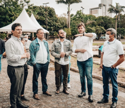 Bruno vistoria áreas que receberão intervenções para ampliação do Parque do Povo e anuncia investimentos de R$ 14 milhões para revitalização do Açude Novo