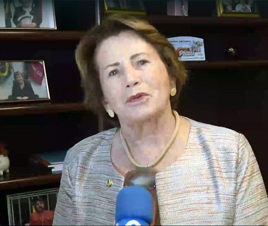Nilda repudia ex-presidente da CEF e critica inércia de Bolsonaro diante de denúncia de assédio sexual