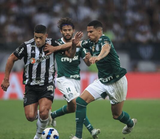 Palmeiras mostra força e arranca empate com o Atlético na Libertadores Jogando no Mineirão, Verdão e Galo ficam no 2 a 2