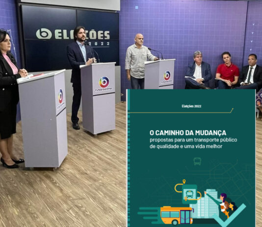 Candidatos ao Governo da Paraíba recebem cartilha sobre transporte público