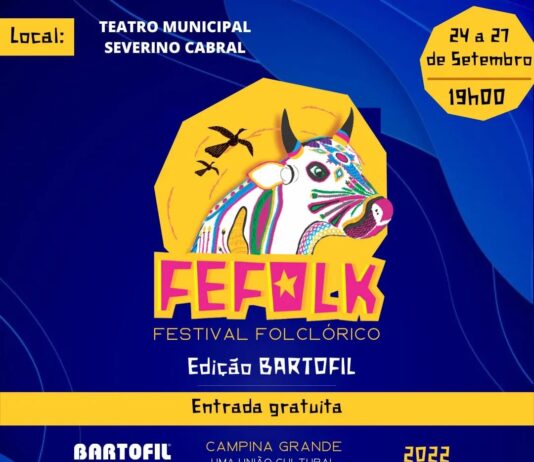 Festival Folclórico de Campina Grande acontece neste sábado; ingressos gratuitos