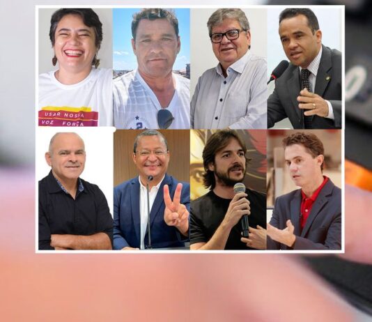 Ipec: João Azevêdo tem 37% e Pedro e Veneziano têm 21% das intenções de voto para governador da Paraíba