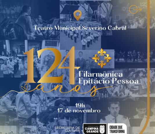 Filarmônica Epitácio Pessoa completa 124 anos de história, nesta terça-feira