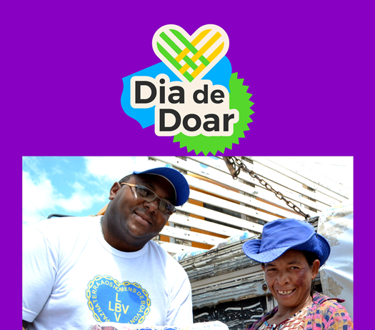 LBV convoca Região da Borborema para fazer parte do time solidário: Dia de Doar. A entidade intensifica campanha e pedido de doações em todo país e na Paraíba