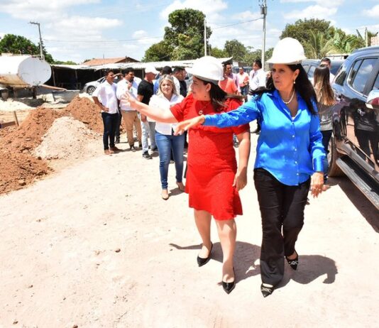 Governadora em exercício visita obras em Bayeux e destaca importância das ações na qualidade de vida da população