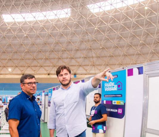Referência estadual – Bruno recebe visita do Prefeito de Cabedelo para conhecer mutirão de saúde
