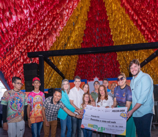 Bruno formaliza repasse de R$ 220 mil às quadrilhas juninas de Campina Grande