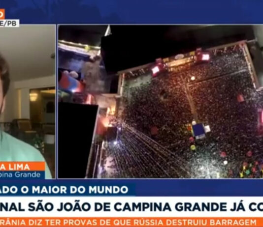 Em entrevista à BandNews TV, Bruno comemora sucesso dos primeiros 10 dias d’O Maior São João do Mundo e estima que Campina Grande receberá público recorde ao longo do evento