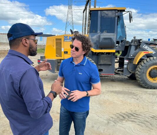 Durante inspeção na duplicação da BR 230 em Campina Grande, Veneziano constata celeridade nas obras após período de chuvas