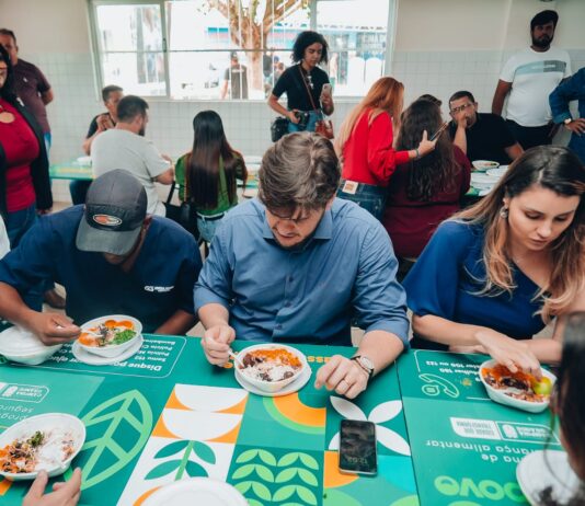 Bruno lança programa municipal de combate à fome e entrega, no Distrito dos Mecânicos, o Restaurante Prato do Povo
