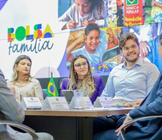 Bruno é recebido em Brasília, nesta terça, pelo ministro Wellington Dias