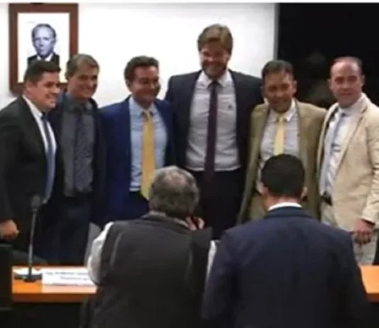 Bruno e Romero juntos em Brasília