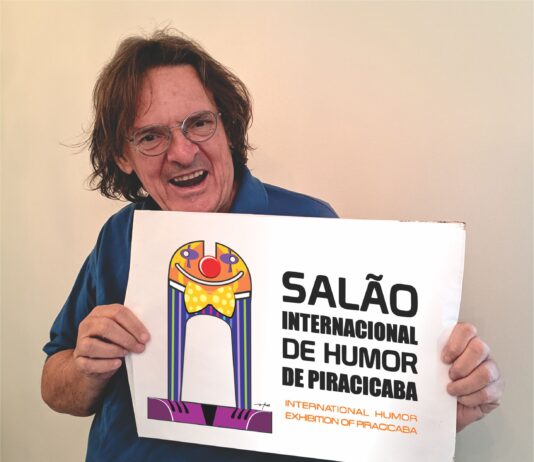 CARTUNISTA PARAIBANO NA EDIÇÃO HISTÓRICA DO CINQUENTENÁRIO DO SALÃO INTERNACIONAL DE PIRACICABA