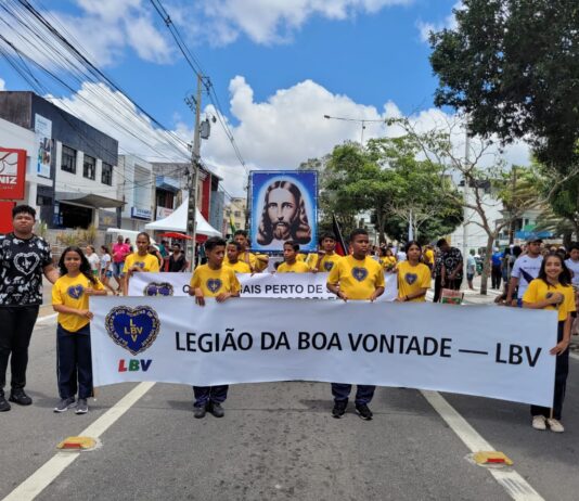 LBV participa do desfile de 7 de setembro em Campina Grande