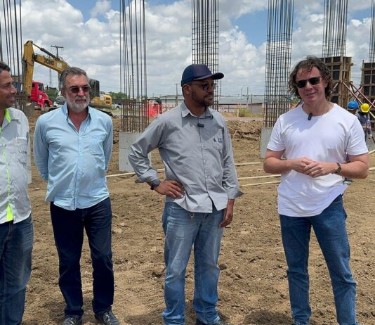 Durante inspeção às obras de duplicação da BR 230 em Campina Grande, Veneziano confirma início da construção do 2º viaduto