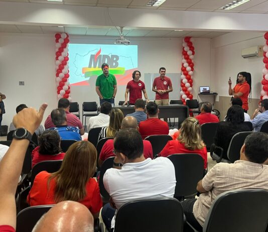 MDB reúne pre-candidatos a vereador em Campina Grande com presenças de Veneziano e Bruno: “unidade e compromisso com a cidade”