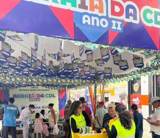 ‘Blitz do Bem’ leva saúde e conscientização ao Arraiá da CDL