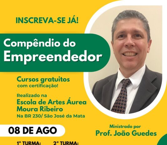 Casa do Empreendedor de Campina Grande oferece curso profissionalizante gratuito
