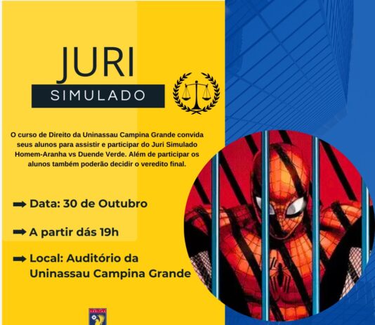 Centro Universitário promove Tribunal do Júri do Homem-Aranha