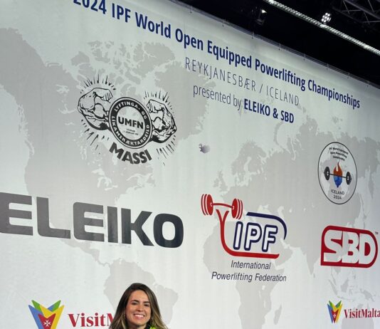 No Mundial de Powerlifting na Islândia, Mayara Rocha quebra recorde sul-americano e se consagra como 4ª melhor atleta do mundo