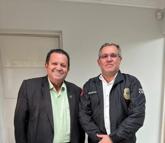 Delegado Geral recebe pleitos de Olimpio para fortalecer proteção aos animais em Campina Grande