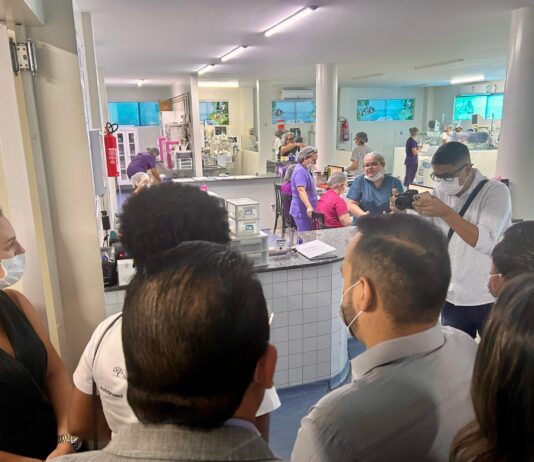 Vereadores constatam qualidade do serviço prestado na maternidade do ISEA
