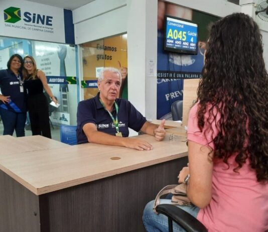 Caged: Campina Grande lidera na Paraíba o saldo da geração de empregos no mês de janeiro