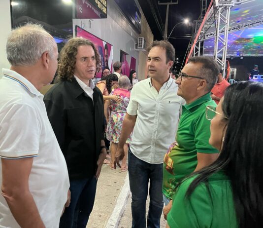 Veneziano é recebido por lideranças e participa da Festa do Padroeiro São José, em São José do Sabugi