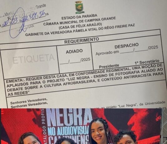No Dia Internacional de Combate à Discriminação Racial, Vereadora Pâmela Vital enaltece iniciativas que atuam na luta antirracista em Campina Grande