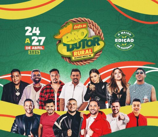 Alagoa Nova já vive expectativa pela realização da Festa do Produtor Rural, que reúne estrelas da música e movimenta a economia do Município