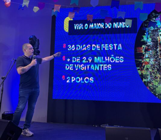 Azul Para Colorir o São João: Coordenadoria de Turismo participa de roadshows em capitais do Sudeste