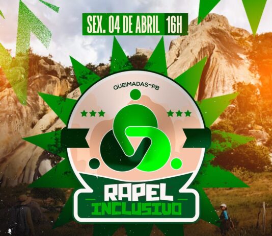 2° Rapel Inclusivo deve reunir cerca de 20 deficientes visuais na Pedra do Bico, em Queimadas