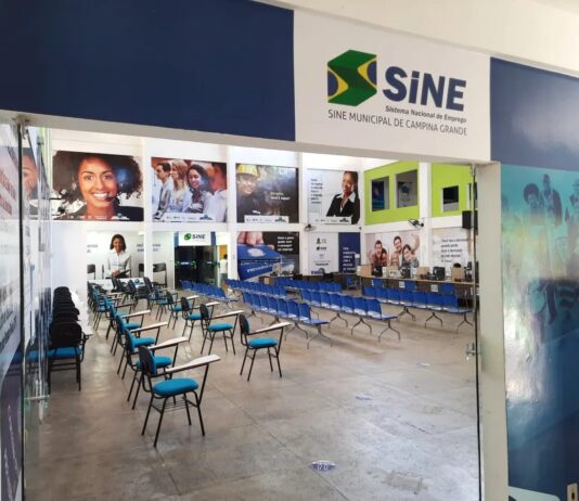 No Sine-Campina Grande, 446 oportunidades de emprego estão disponíveis esta semana