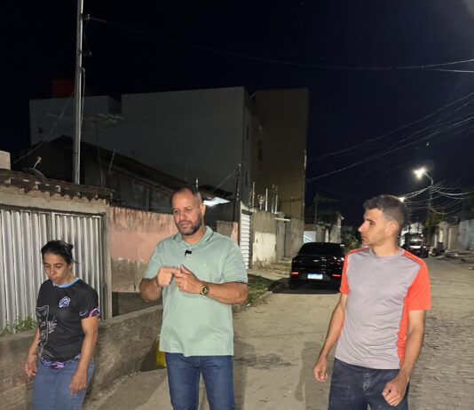 Atendendo a pedido dos moradores, vereador Wellington Cobra visita bairro de Campina Grande