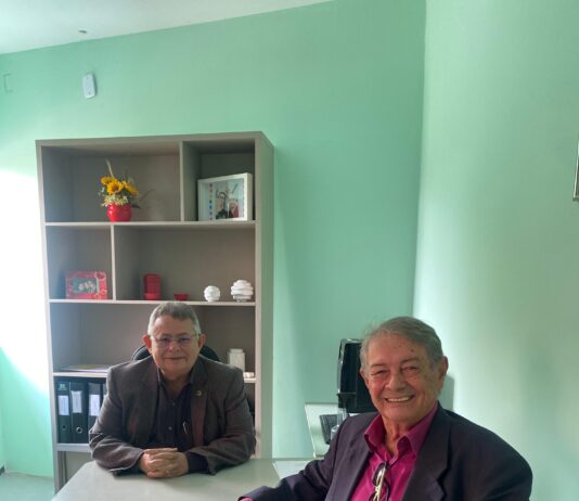 Vereador Pimentel Filho se comprometeu buscar soluções efetivas para a situação do Estádio Renatão