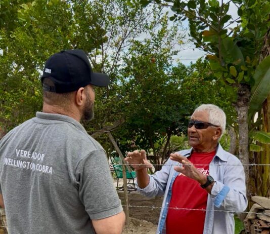 Vereador Sargento Wellington Cobra visita Zona Rural de Campina Grande e cobra melhorias nas estradas