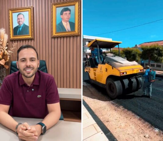 Prefeito de Paulista agradece a Veneziano recursos para pavimentação e reafirma parceria: “o povo saberá retribuir”