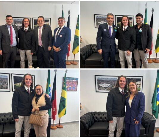 Em Brasília, Veneziano recebe Prefeitos de Alagoa Grande, Passagem, Mari e Lagoa de Dentro, que reafirmam gestos de continua parceria com o Senador