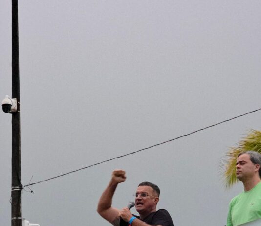 Sargento Neto faz discurso forte durante ato em João Pessoa