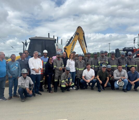VLT Campina: Bruno, Romero, Alcindor e Ana Cláudia acompanham início da obra de revitalização da malha ferroviária: “Um novo capitulo que começa a se escrever”