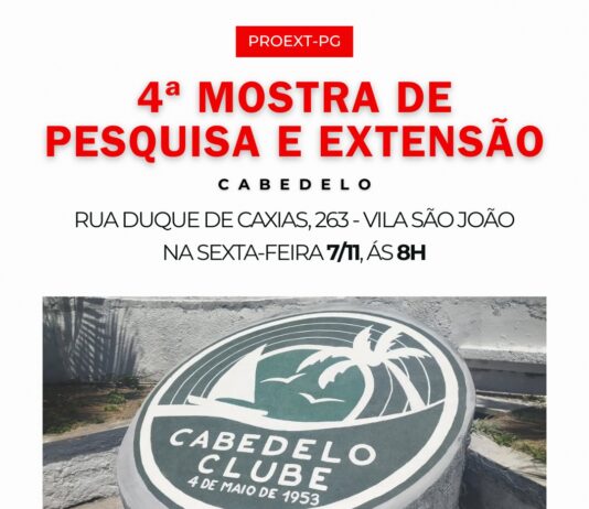 4 ° Mostra de Pesquisa e Extensão destaca a integração entre ciência e sociedade