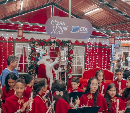 Casa do Papai Noel da CDL abre oficialmente neste sábado (29) e marca início da campanha “Natal Premiado 2025